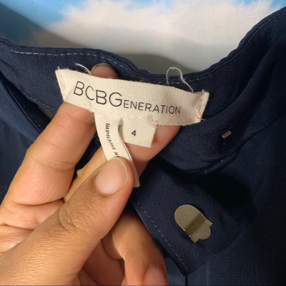 BCBGeneration- Blue/Black/Gray Midrise Shorts 4 - Picture 14 of 15